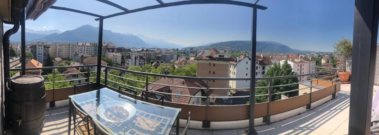 Penthouse Flat South-Facing Terrace - Welkeys Διαμέρισμα Άννεσι Εξωτερικό φωτογραφία